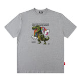 Men T Shirt Printed Couple Short Sleeve T-shirt Men and Women Hip Hop Loose Casual