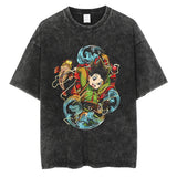 Summer Vintage Oversize T Shirt Fashion Streetwear