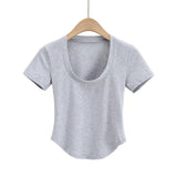 Women T-Shirt Short-Sleeved T-shirt Women's Top T-shirt