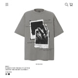 American vintage street T-shirt vintage cotton summer men and women