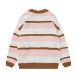 Women Sweater Cardigan Women's Autumn and Winter Loose Love Sweater