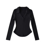 Women T-Shirt Spring T-shirt Women's Long-Sleeved Bottoming Shirt Top