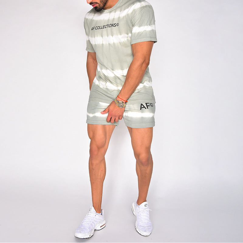 Men Co-Ords Suit Short Sleeve T-shirt Men's Casual Sports Men's Clothing