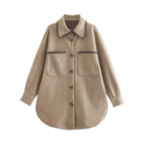 Women T-Shirt Autumn and Winter Women's Fashion Loose Shirt