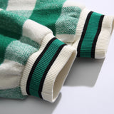 Varsity Jacket Vintage Spring Embroidery Letter Baseball Uniform