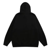 Men Hoodie Hip Hop Fun Style Letter Inkjet Printed Hoodie