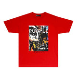 Purple Brand T Shirt Short Sleeve T-shirt Blouse