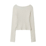 Women Long Sleeve T-Shirt Printed Long Sleeve T-shirt Girls' Autumn Casual O-neck Short Top