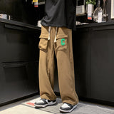 Men Sweatpants Waffle Workwear Men's Summer Sports Pants Loose Casual