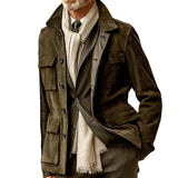 Men Jack Men's Leather Casual Fashionable Jacket Men