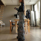 Women Cargo Pants Overalls Women's Summer Loose Denim