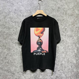 Purple Brand T Shirt Short Sleeve T-shirt Blouse