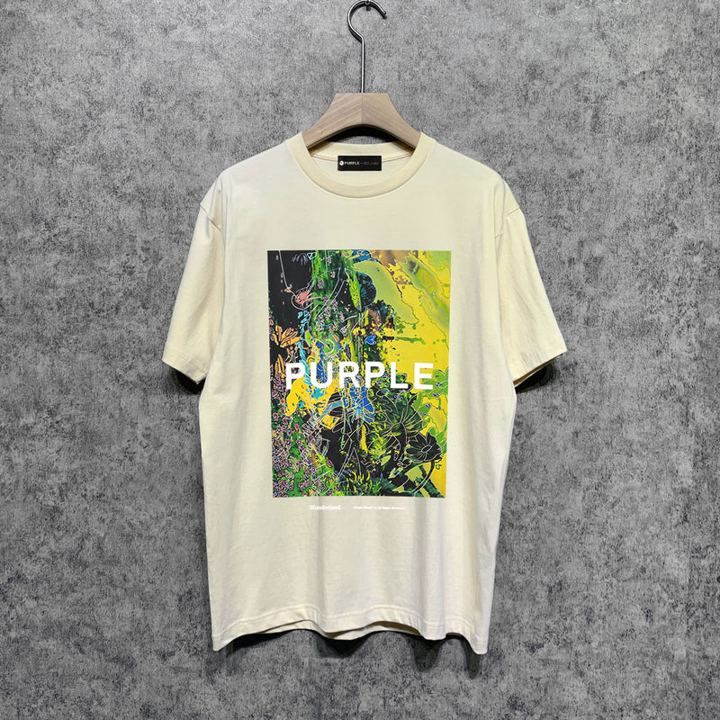 Purple Brand T Shirt Short Sleeve T-shirt Blouse