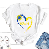 Ukraine Sunflower T-shirt Vintage Ukrainian Lovers Print