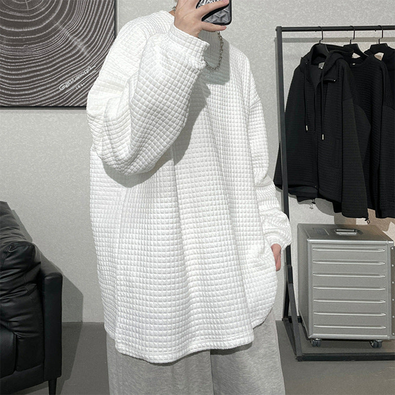 Men Hoodie Sweater Men's Loose Ins Trendy All-Matching Hong Kong Style Spring and Autumn