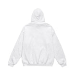 Men Fleece Lined Hoodie Hooded Sweater Loose Men's Clothing Ins Letter Embroidered Printed Pullover
