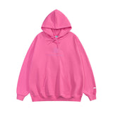 Men Hoodie Hooded Sweater Men's Loose Letter Embroidery Long Sleeve