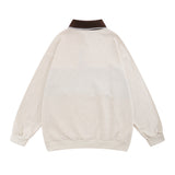 Men Hoodie Sweater Men's Loose Casual Long Sleeves Top Spring and Autumn