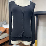 Women Long Sleeve Shirt Camisole Long Sleeve Cardigan Jacket