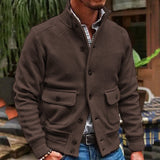 Men Jack Solid Color Casual Jacket Jacket Men