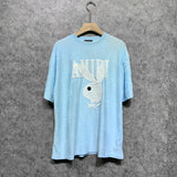 Amiri T Shirt Embroidered Jacquard Casual Round Neck