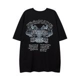 Men's T Shirt Short-Sleeved T-shirt Men's and Women's Spring and Summer Loose Vintage