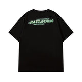 Men T Shirt Printed Short-Sleeved T-shirt for Men and Women Loose Hip Hop Couple