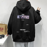 Men Hoodie Sweater Men's Fashion Brand Ins Winter High Street Hooded Jacket