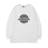 Men Long Sleeve Shirt round Neck Long Sleeve T-shirt Men and Women Street Hip Hop Preppy Style
