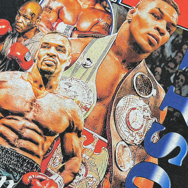 Mike Tyson T Shirt Heavy Cotton Crew Neck Loose Short Sleeve