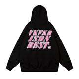 Men Hoodie Printed Letter Hooded Sweater Men's Spring and Autumn Loose Oversize Casual Long-Sleeved Sports Hoodie