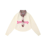 Women Sweater Short Knitwear for Girls Autumn Sweater