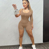 Women Jumpsuit Women's Summer Fashion Sleeveless Jumpsuit