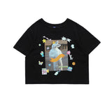 Women's T-shirt Printed Short-Sleeved T-shirt
