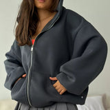 Women Sweatshirt Printed Sweater Women's Spring and Autumn Hooded Loose
