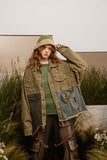 Unisex Jacket Fall Vintage Denim Jacket Women's Clothing