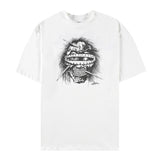 Travis Scott T-Shirt TRAVIS SCOTT CACTUS JACK Loose Crew Neck Short Sleeve