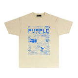 Purple Brand T Shirt Short Sleeve T-shirt Blouse