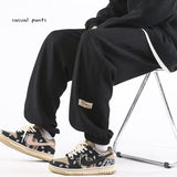 Men Sweatpants Basketball Shorts Men's Casual Ankle-Tied Harem Men's Pants