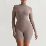 Women Jumpsuit Spring Fashionable Fitted Long Sleeve Jumpsuit