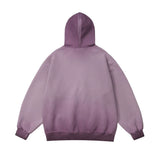 Men Hoodie Sweater Men's Autumn and Winter Oil Painting Printing Loose Hooded