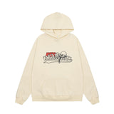 Men Hoodie Printed Hoodie Men's Spring and Autumn Loose Casual Long Sleeves Hoodies