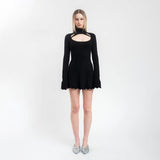 Women's Desses Knitted Dress Autumn Women's Long Sleeve