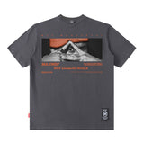 Men T Shirt Fashion Brand Printing Short-Sleeved T-shirt Men and Women Style Street Couple
