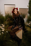 Unisex Jacket Autumn Retro Shoulder Pu Coat