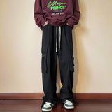 Men Sweatpants Overalls Men's Straight