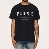 Purple Brand T Shirt Short Sleeve T-shirt Blouse