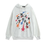 Men Hoodie Glitter Colorful Meteor Hooded Sweater