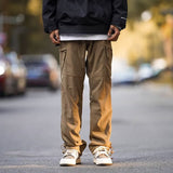 Men Sweatpants Functional Outdoor Men Spring Baggy Straight Trousers