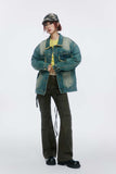 Unisex Jacket Autumn Burrs Do the Old Cowboy Coat Women's Clothing